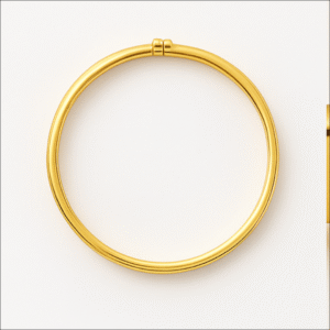 22KT Solid Gold Men’s Kada – Rajveer Signature Band