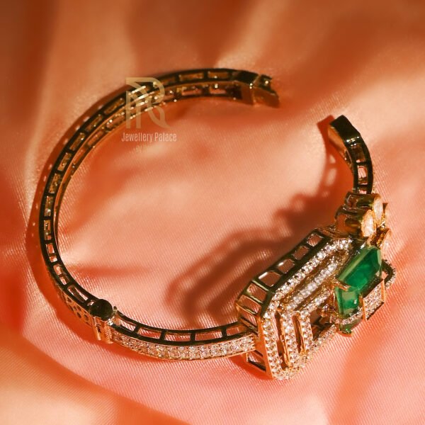 Emerald Radiance Diamond Bracelet - Image 3