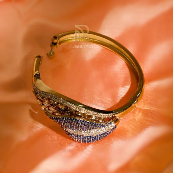 Midnight Bloom Diamond & Sapphire Bracelet - Image 2